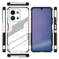 Funda Gangxun Antigolpes Para Xiaomi Redmi 15C 4G Con Soporte Invisible, Antihuellas Y Protección Completa