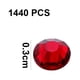 thumbnail image 2 of Cristales de uñas con parte trasera plana, cristales de cristal para manualidades y disfraces de baile., 2 of 5