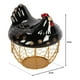thumbnail image 5 of Gallina Decorativa Porta Huevos Cesta De Huevos, 5 of 5