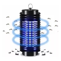 Max - Lampara Uv Mata Mosquitos Insecto Repelente De Mosca Zancudo