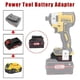 thumbnail image 2 of Adaptador Convierte para Park*side Baterías de Litio de 20V a para De*walt Serie DCB Batería de Litio de 18V/20V Herramientas Eléctricas Taladros, 2 of 7