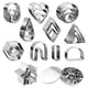 thumbnail image 1 of Juego De 27 Cortadores De Aretes De Arcilla Con Tarjetas Para Aretes Y Ganchos Para Diseñador, 1 of 5
