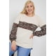 thumbnail image 3 of Top con Escote Redondo y Estampado en Contraste Talla 3XL, 3 of 6