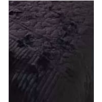 Genérico - Piecera Polar Tela Reversible 95X210 Cm Color Negro