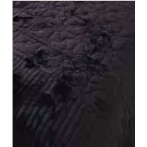 Genérico - Piecera Polar Tela Reversible 95X210 Cm Color Negro