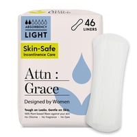 Attn : Grace - Protectores De Bragas Attn: Grace Para Mujer, 46 Protectores, Incontinencia Leve