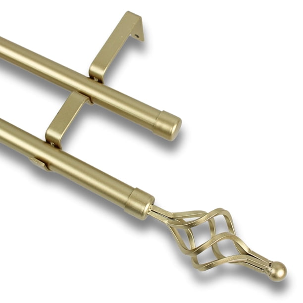 Barras De Cortina 19mm Extensibles Metálicas 120-210 Cm Guiza