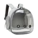 thumbnail image 5 of Mochila Para Gatos Con Amplias Rejillas De Ventilación, útil Como Jaula Para Pájaros Para Ir En Bicicleta, Mochileros Y Gatitos, Color Gris, 5 of 6