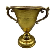 Genérico - Maceta Metal Vintage Copa Decorativa Balcon Hogar Mesa Lau