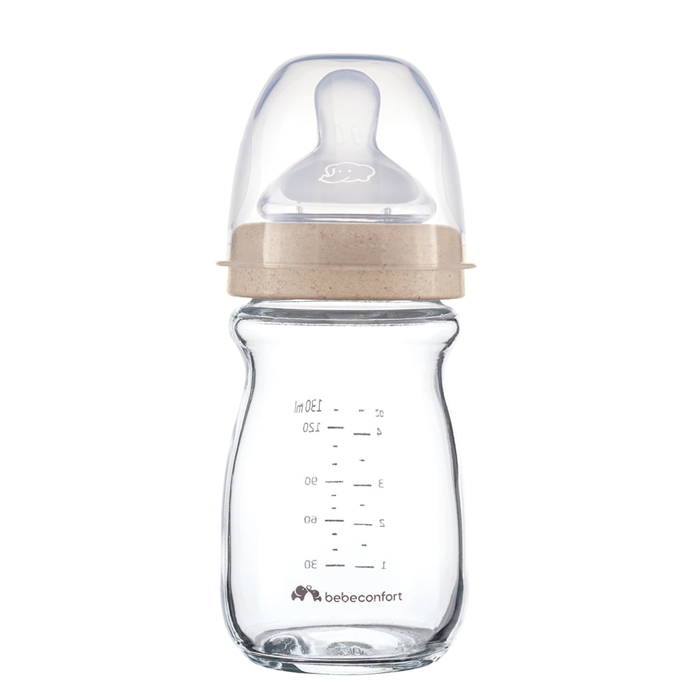 Mamadera Physio Aircare Vidrio 130ml Bebé Confort