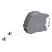 Magideal - Tendedero Retráctil Línea De Secado De Ropa Retráctil Línea De Lavado Retráctil Ligera De 30 M Para Apartamento Con Balcón De Hotel