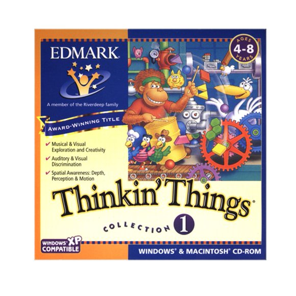 SOFTWARE Edmark Thinkin' Things – Colección 1