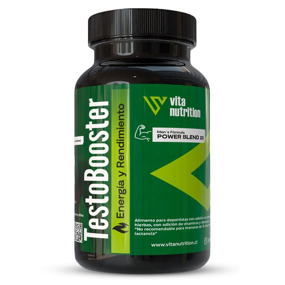 TestoBooster 60 Cápsulas VitaNutrition