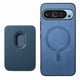 thumbnail image 2 of Funda de Cuero Magnética con Tarjetero para Google Pixel 9 Pro XL Cubierta Delgada Azul, 2 of 5