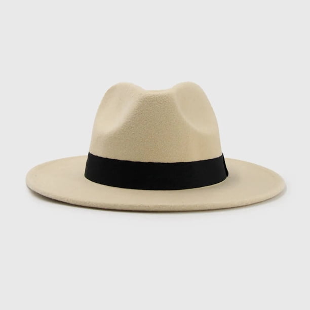 Sombrero de Fieltro Mujer Estilo Vaquero Cowboy