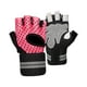 thumbnail image 1 of Guantes De Medio Dedo, Guantes Transpirables, Guantes De Levantamiento De Pesas Para Entrenamiento Antigolpes, Color Rosa, 1 of 3
