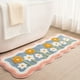 thumbnail image 3 of 1pc, Absorbent Flower Bath Mat - Non-Slip Indoor Floor Mat for Shower Room, Toilet, and Home Decor, 3 of 4