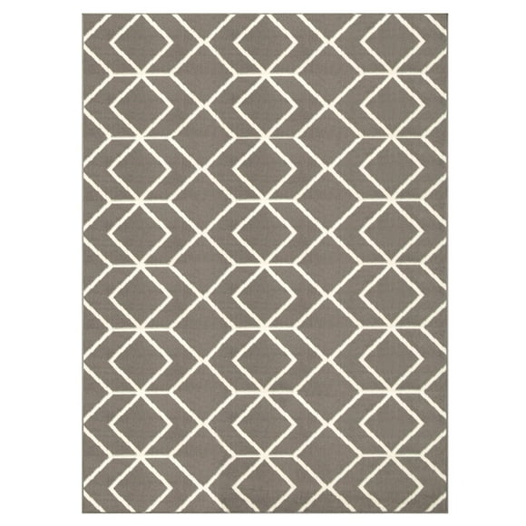 Alfombra Kashan King Gris 244 x 305 cm