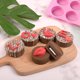 thumbnail image 2 of Moldes redondos Actvty para galletas cubiertas de chocolate, 3 piezas, 12 cavidades, 2 of 3