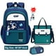 thumbnail image 1 of NEW Nylon Backpack Child Girl Boy Cartoon Back Bag Elementary Student School Bags Set Waterproof Lightweight Kids Book Bag, 1 of 3