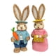 thumbnail image 5 of 1 Par De Muñecos De Figuritas De Conejo De Pascua De Pie, Adornos De 35cm, Aspecto Encantador, 5 of 5