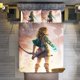 thumbnail image 2 of The Legend of Zelda Comforter Set 3 Pieces Quilt Cover Set Soft Bedding Sets for All Seasons, 2 of 5