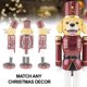 thumbnail image 4 of Perro Golden Retriever de madera, 35 cm, Nutcracker Clever Creations, 4 of 7
