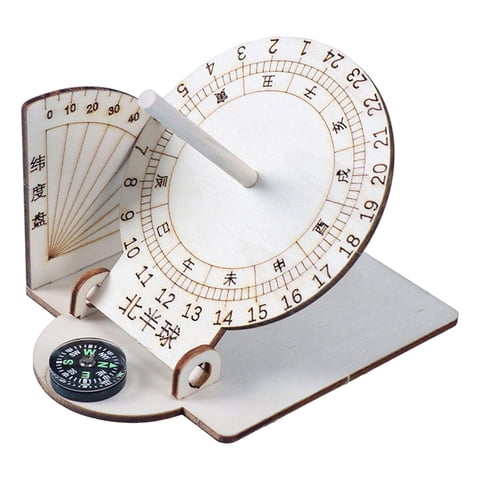 Bothyi - Reloj De Sol Ecuatorial, Juguete De Aprendizaje Educativo Temprano Para Niños Y Niñas