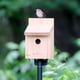 thumbnail image 5 of Casa para Pájaros Wild Wings de Cedro Marrón con Puerta de Limpieza, 5 of 5
