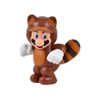 Figuras 6 Cm Super Mario De Nintendo Wave 54 - Mario Tanuki