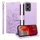 thumbnail image 5 of Funda Cartera para Motorola Moto G96 Perro Cachorro Grabado con Tarjetas Soporte Correa Morado, 5 of 6