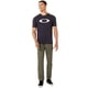 thumbnail image 2 of Camiseta Oakley O-bold Ellipse para hombre Blackout Light Heather, 2 of 4