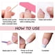 thumbnail image 4 of Uñas postizas francesas, 24 uñas postizas cortas color blanco nude, bonitas uñas postizas de gel suaves, cobertura total, uñas artificiales adhesivas para mujeres y niñas, decoración de uñas para muje, 4 of 7