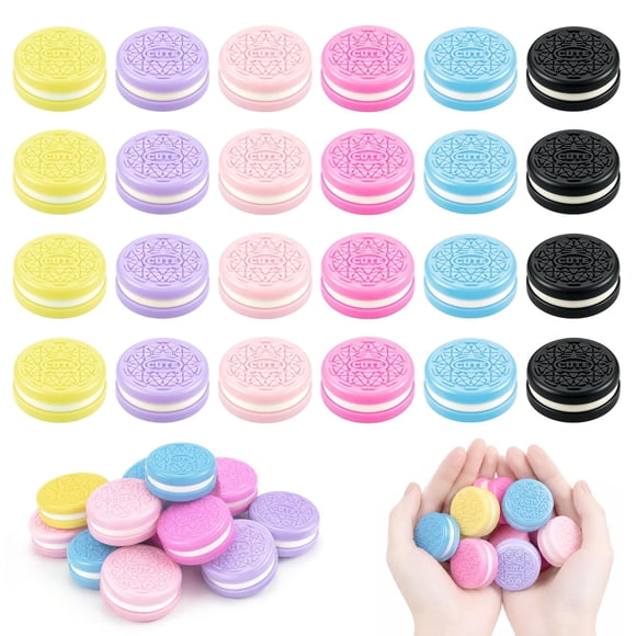Juguete antiestrés squishy en forma de galleta, paquete de 30 unidades - niaosiben