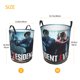 thumbnail image 5 of Resident Evil Cesta de lavandería de gran capacidad redonda con asa, bolsa para ropa sucia plegable, almacenamiento para dormitorio, baño y lavadero 44x35 cm, 5 of 6