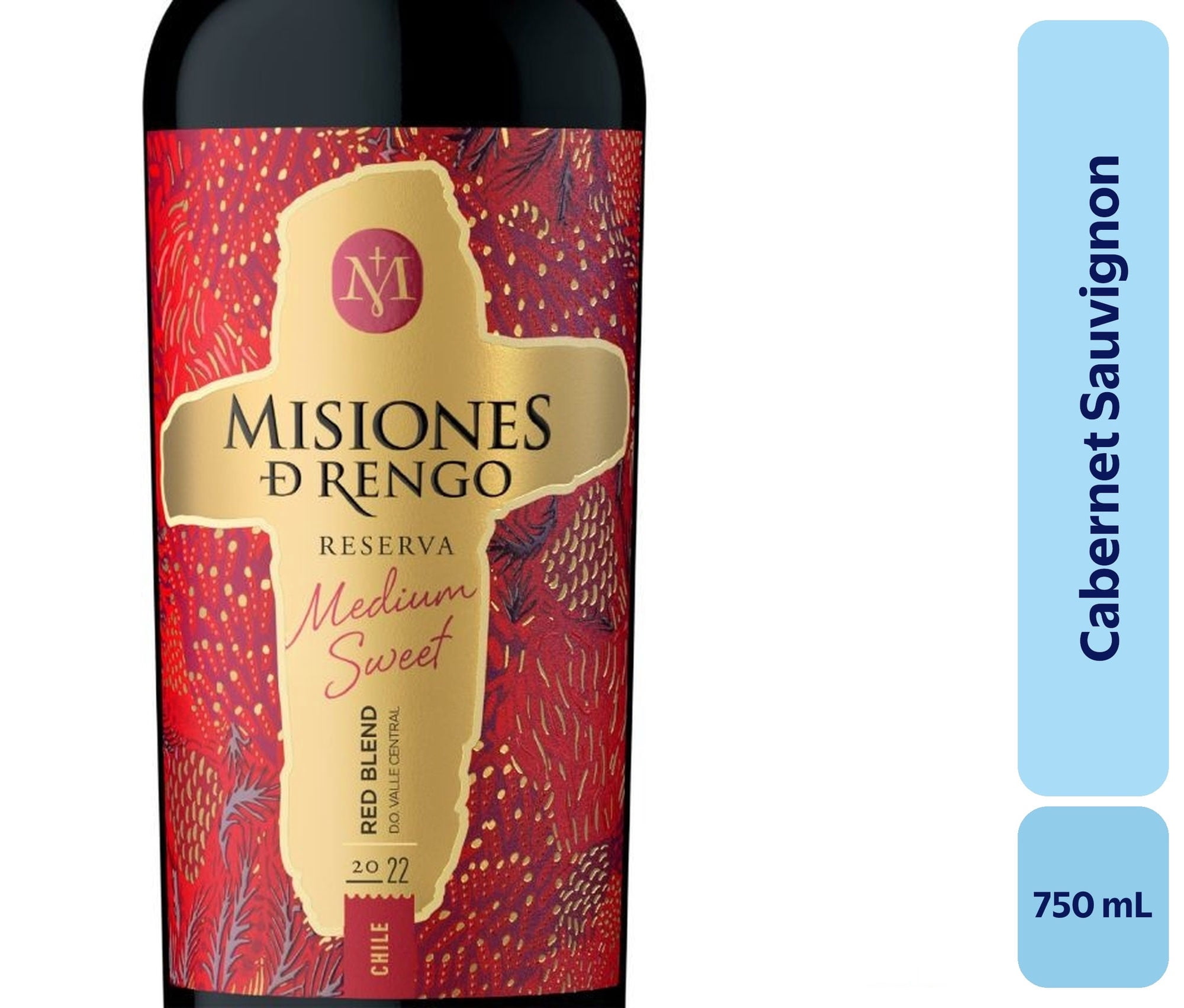 Vino Blend Botella 750 mL Misiones De Rengo