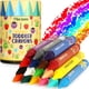 thumbnail image 1 of Lápices de colores gigantes TinyGeeks, 18 colores, para niños de 1 a 3 años, lavables, 1 of 7