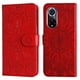 thumbnail image 2 of Funda tipo cartera FOXDOCK para Honor 50 , diseño girasol en relieve, cuero PU, cierre magnético, soporte y tarjetero, 2 of 5