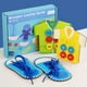 thumbnail image 1 of Children's Clothes And Shoes Wearing Rope Toys, Baby Puzzle Early Education Fun Parent-child Interaction Fine Motor Training Rope Game 3 Years Old+, 1 of 4