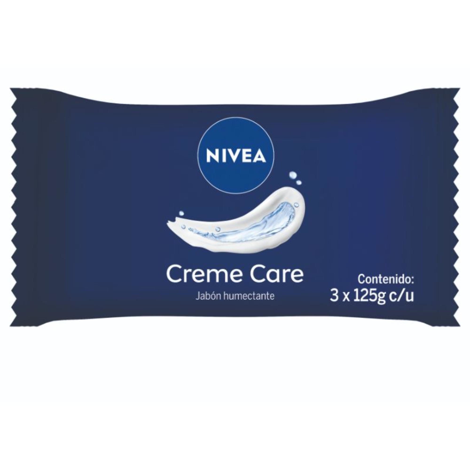 Jabón De Barra Milk 3 Un 125 g Nivea