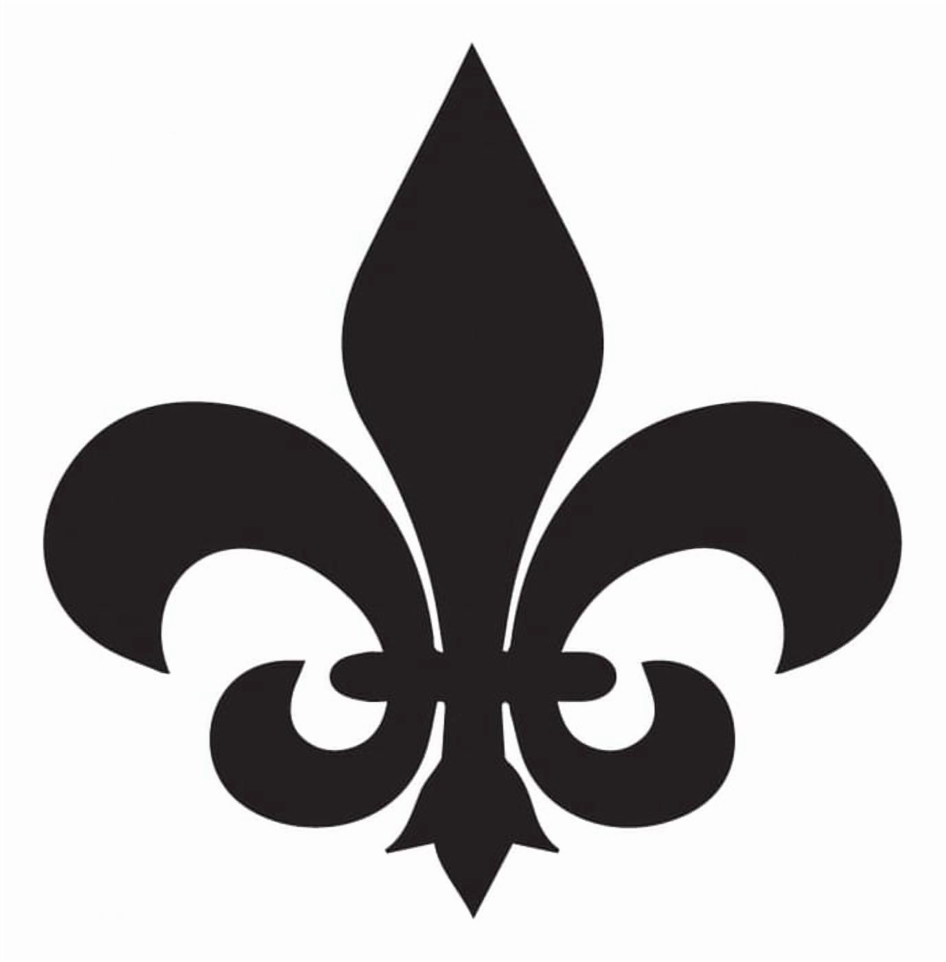 Rienda Libre Graphics - Decomural Fleur De Lis Tile Lily Flower Pack Ws-33356