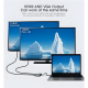thumbnail image 3 of Hub adaptador USB-C 4 en 1 VGA HDMI USB 3.0 USB-C PD 4K, 3 of 3