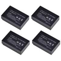 Genérico - 4 Baterías Lp-E12 Canon Alternativa