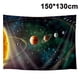 thumbnail image 1 of Tapiz de galaxia, tapiz de cielo estrellado, tapiz de universo espacial, tapiz psicodélico para colgar en la pared, tapiz de nebulosa misteriosa con estrellas para sala de estar y dormitorio., 1 of 8