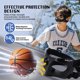 thumbnail image 4 of Máscara facial Macarte para niños - Protector nasal deportivo negro, 4 of 6