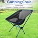 thumbnail image 5 of Juego de 2 sillas de camping plegables ultraligeras para exteriores, playa, senderismo, picnic y pesca., 5 of 5