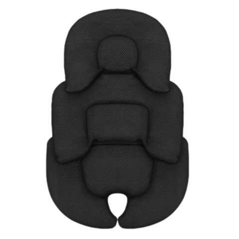 Magideal - Forro De Asiento Engrosado, Tapete Cómodo, Tapete Suave Para Cochecito, Cojín De Asiento, Cojín Para Cochecito De Bebé, Cochecito, Cochecito De Automó Negro