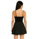 thumbnail image 3 of Conjunto  Top Liso y Falda con Estampado de Cuadros., 3 of 3