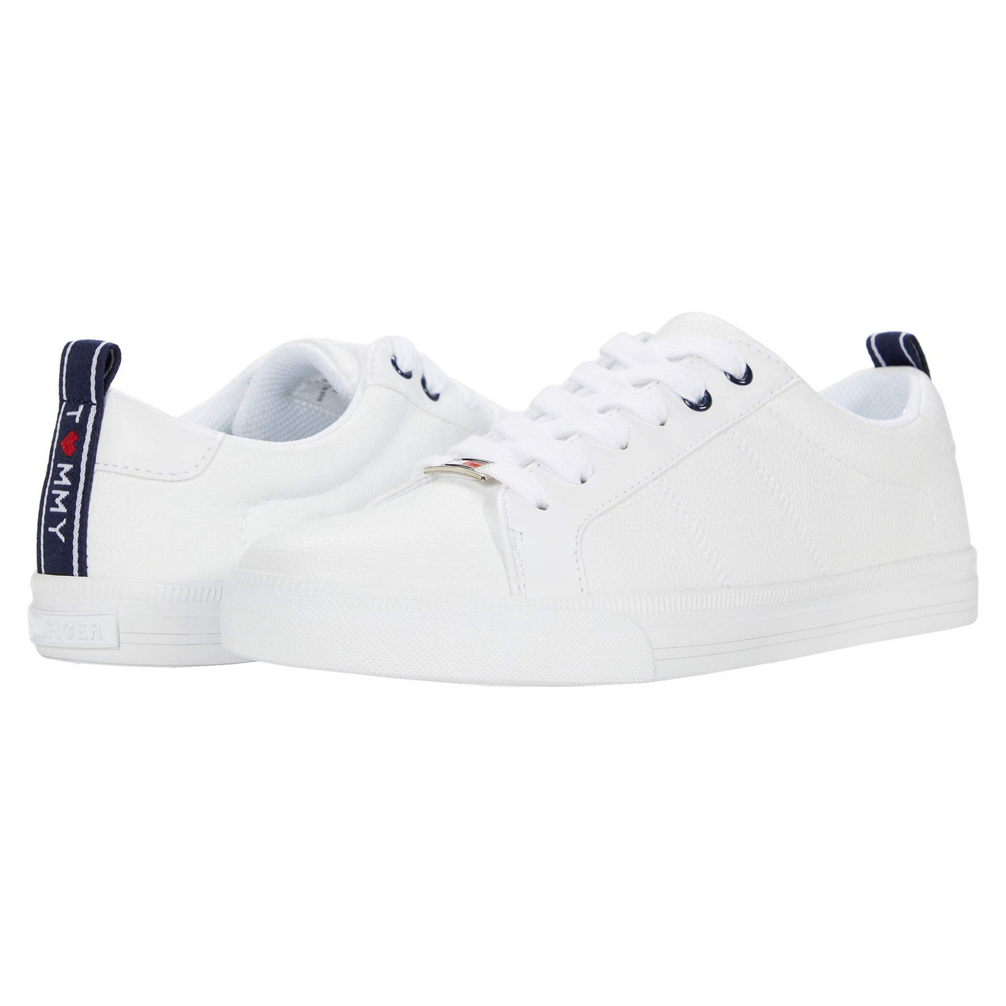 Zapatilla Tommy Hilfiger Lila Para Mujer, Color Blanco, Talla 6