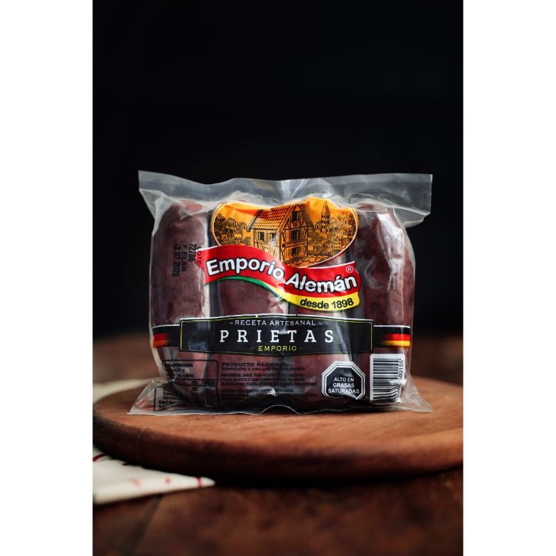 Prietas Receta Artesanal 4 Un 450 g Emporio Alemán